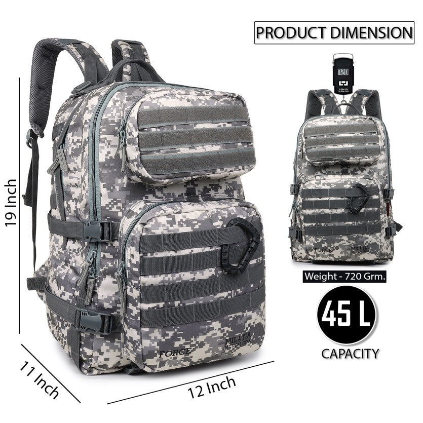 Tactical Backpack Force (digital-white-airforce)