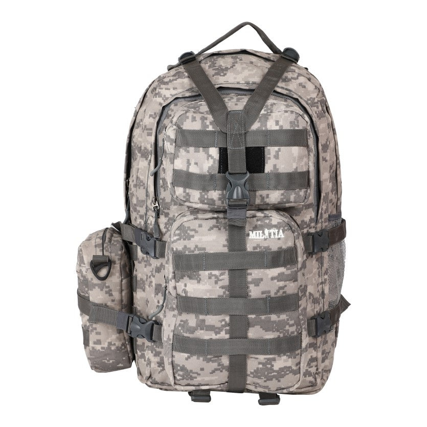 Militia Wandertac Grey Cobra 45L Backpack College Bag School Bag Travel/ Patrol Bag