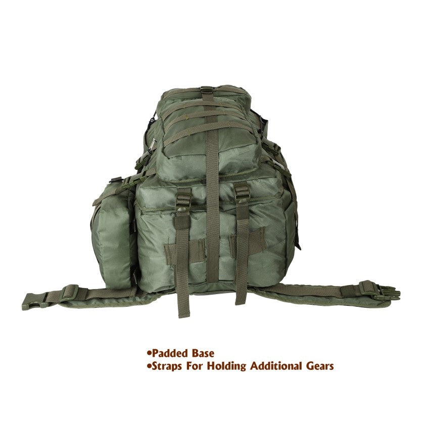 Militia Wandertac Olive Green 45L Backpack College Bag School Bag Travel Bag Patrol Bag