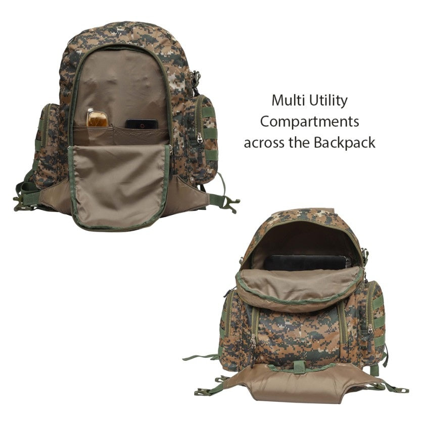 Militia Ambush 32 Ltr Cobra Camouflage Army, School, College Rucksack Backpack