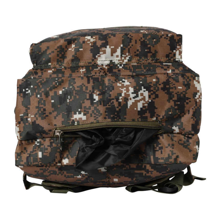 Militia Bag College Bag School Bag 30L Backpack Cobra Green Digital Camouflage Print