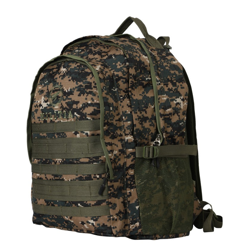 Militia Bravo Tactical Bag College Bag School Bag Cobra Green 40L Backpack