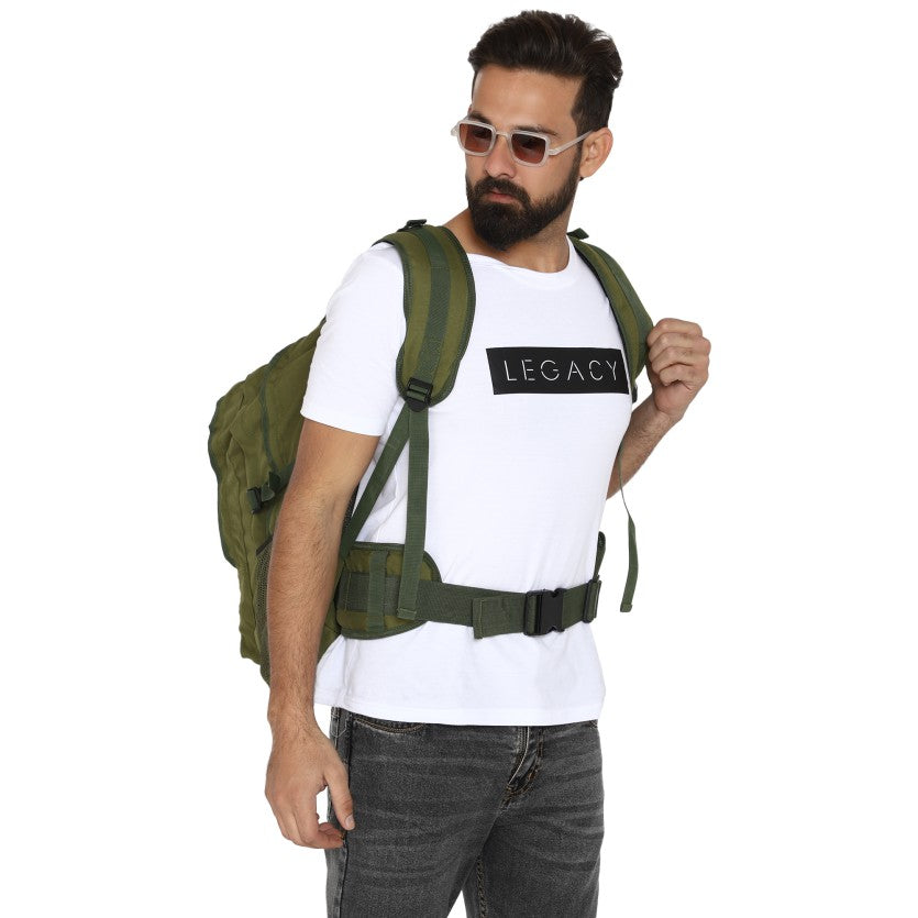 Militia Bravo Tactical Bag College Bag School Bag Olive Green 40L Backpack