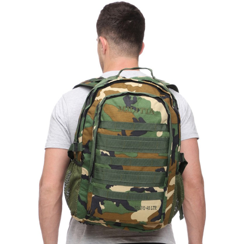 Militia BRAVO UNO 40 L Tactical Bag COLLEGE BACKPACK