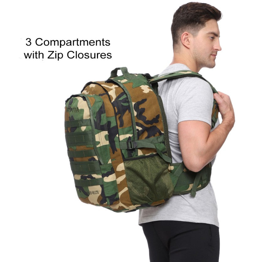 Militia BRAVO UNO 40 L Tactical Bag COLLEGE BACKPACK