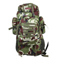 Militia Camouflage Jungle King Army Travel Bag / Tracking Bag 65L