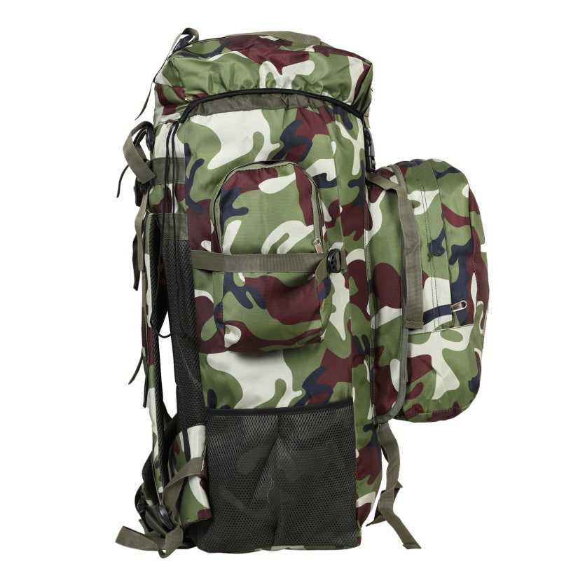 Militia Camouflage Jungle King Army Travel Bag / Tracking Bag 65L