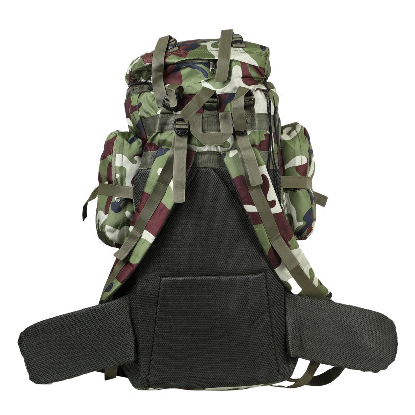 Militia Camouflage Jungle King Army Travel Bag / Tracking Bag 65L