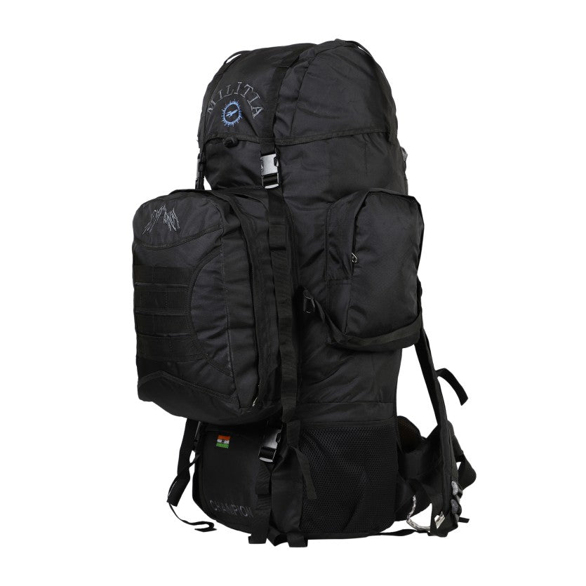 Militia Champion Black Rucksack 80 L
