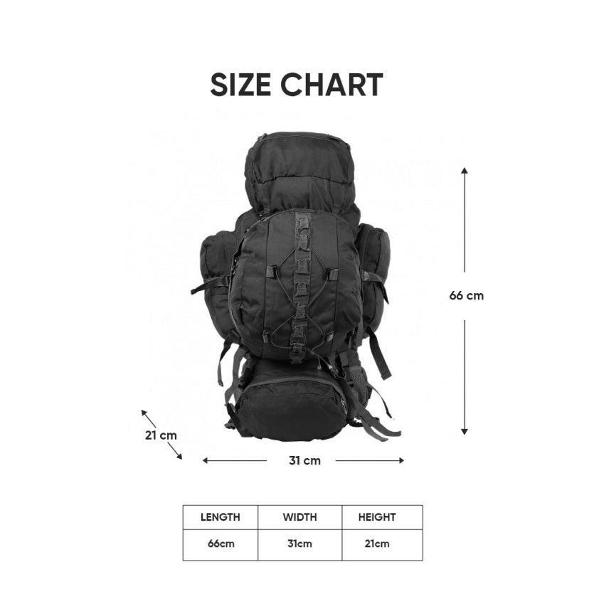 Militia Climber Olive Green Rucksack 80 L