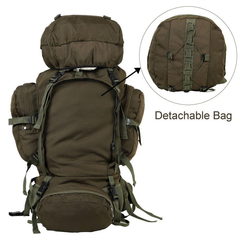 Militia Climber Olive Green Rucksack 80 L
