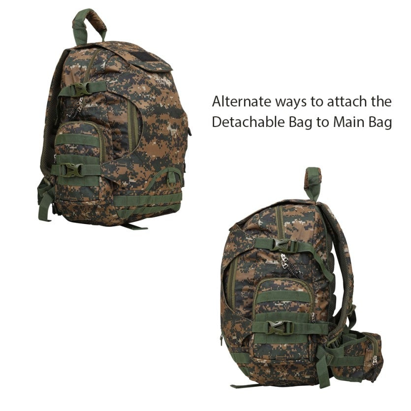 Militia Ambush 32 Ltr Cobra Camouflage Army, School, College Rucksack Backpack