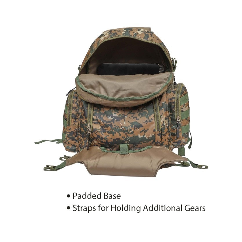 Militia Ambush 32 Ltr Cobra Camouflage Army, School, College Rucksack Backpack