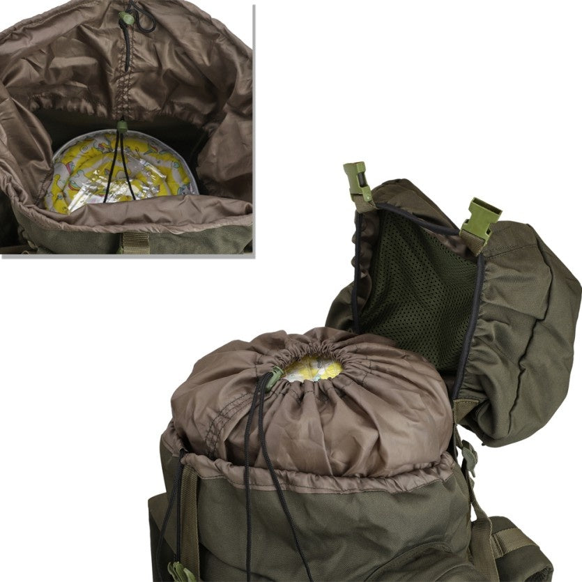 Militia Climber 80L Rucksack | Military & Tactical Backpack – Olive Green