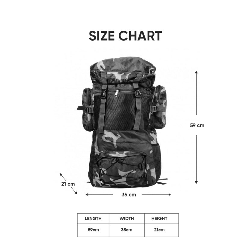 Militia Indian Army Travel Bag 55 L